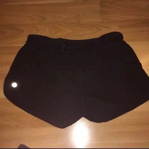 Lululemon speed shorts
